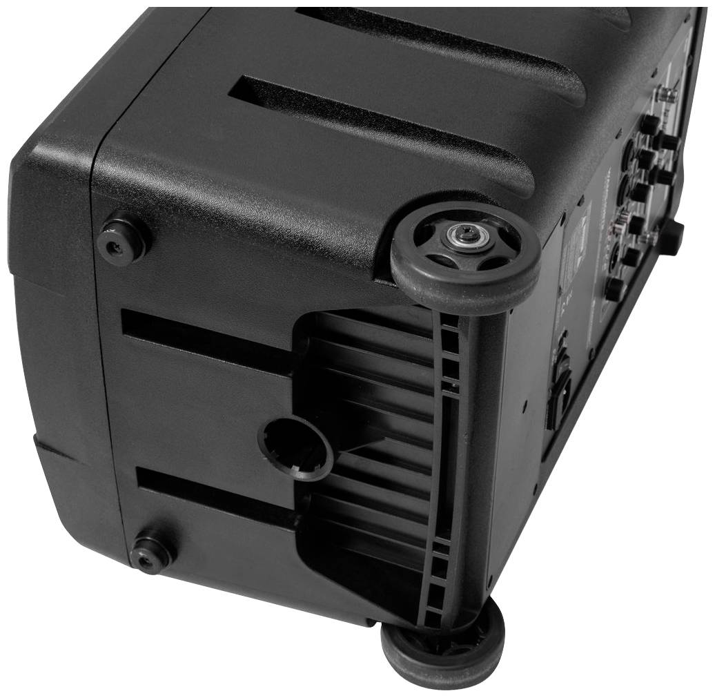 Omnitronic WAMS-10BT2 Mobiler PA Lautsprecher 25.4cm 10 Zoll akkubetrieben, netzbetrieben (Optional) 1St.