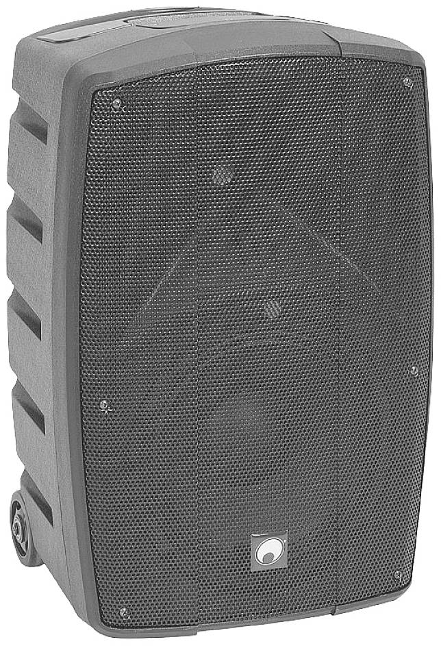 Omnitronic WAMS-10BT2 Mobiler PA Lautsprecher 25.4 cm 10 Zoll akkubetrieben, netzbetrieben (Optional) 1 St.