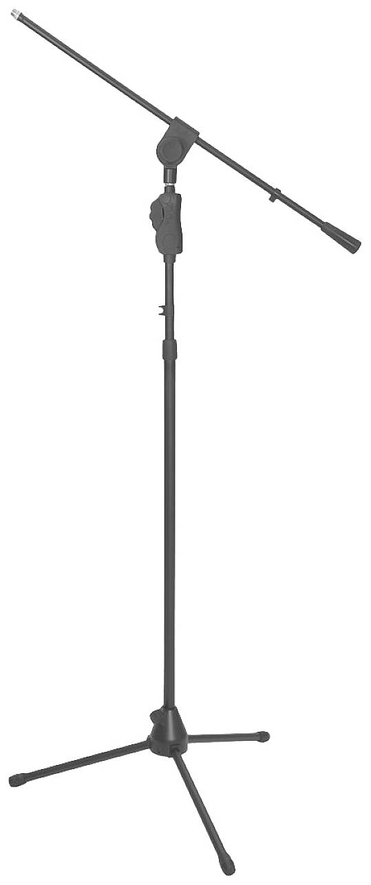 Omnitronic MS-3 Mikrofon-Stativ Außengewinde: 3/8"