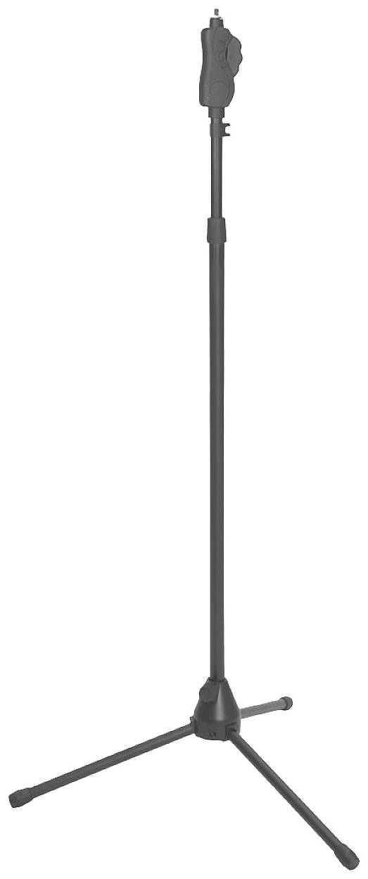 Omnitronic MS-3 Mikrofon-Stativ Außengewinde: 3/8"