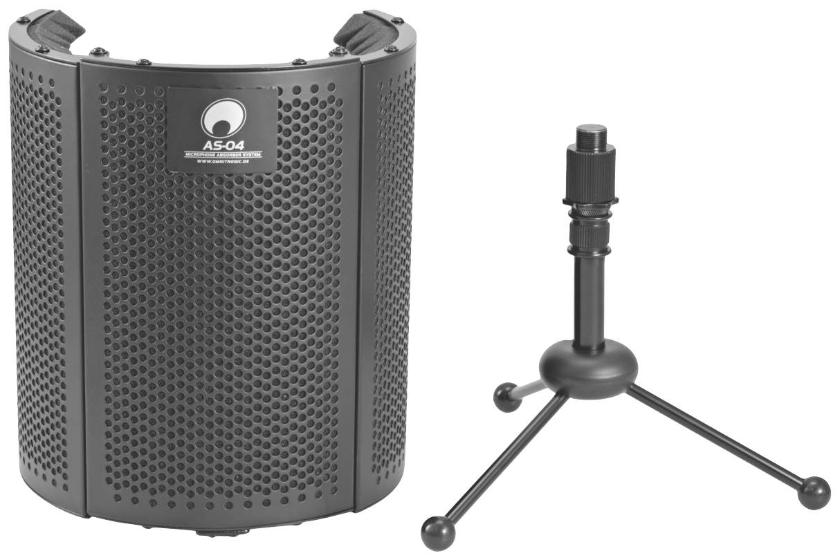 Omnitronic AS-04 Mikrofon-Absorbersystem Innengewinde: 5/8"