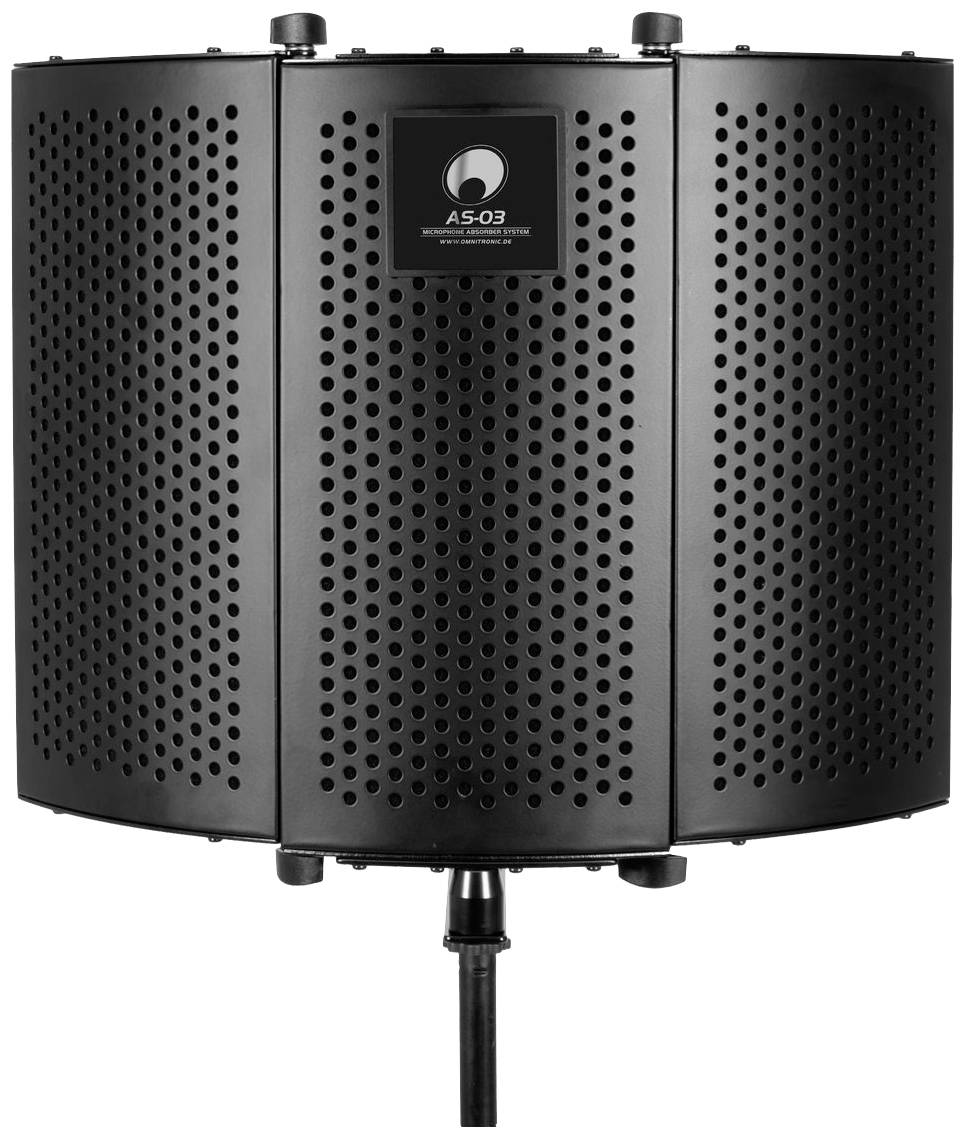 Omnitronic AS-03 Mikrofon-Absorbersystem Innengewinde: 5/8"