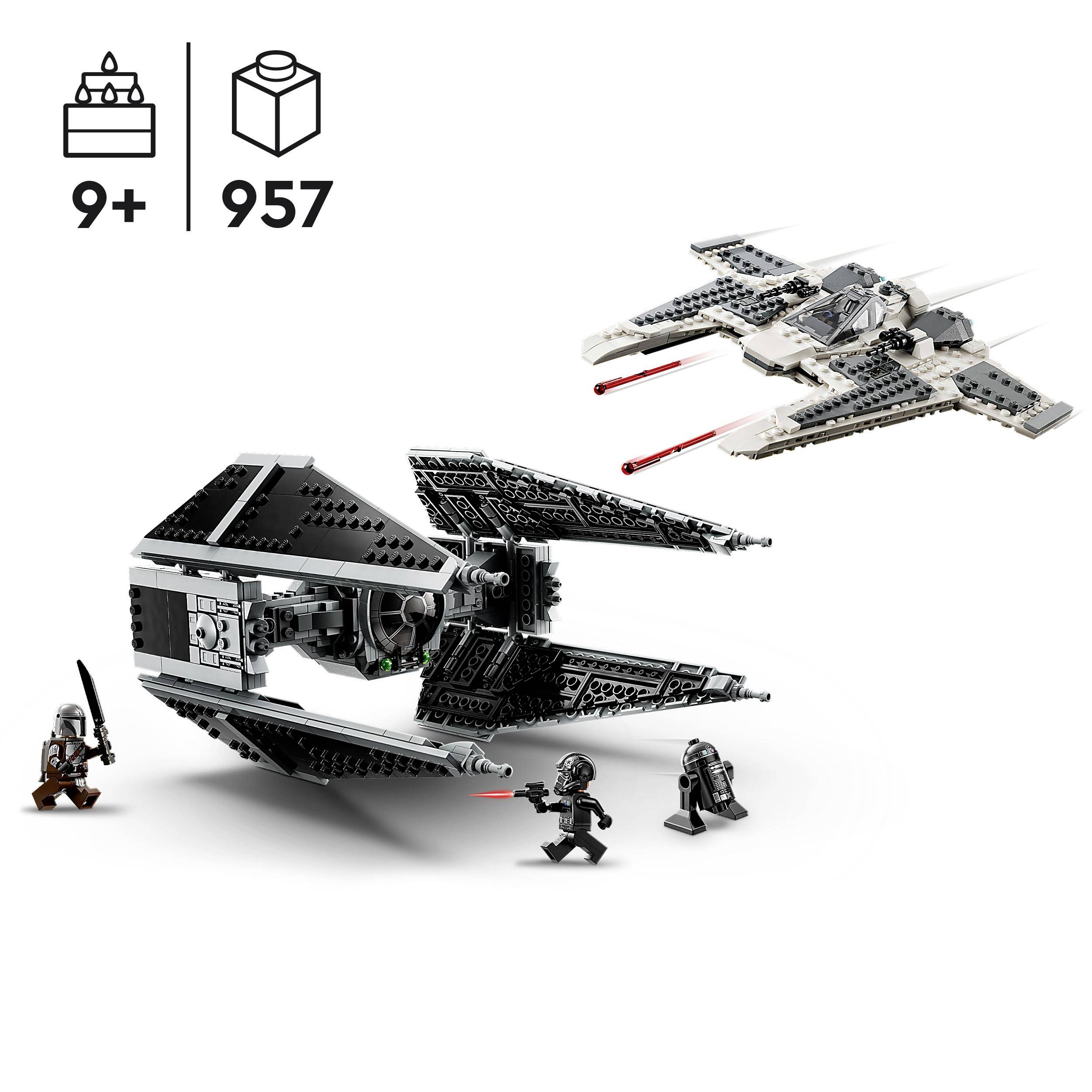 75348 LEGO® STAR WARS™ Mandalorianischer Fang Fighter vs. TIE Interceptor