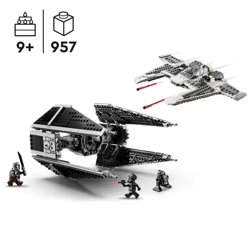 75348 LEGO® STAR WARS™ Mandalorianischer Fang Fighter vs. TIE Interceptor 75348 LEGO® STAR WARS™ Mandalorianischer Fang Fighter vs. TIE Interceptor