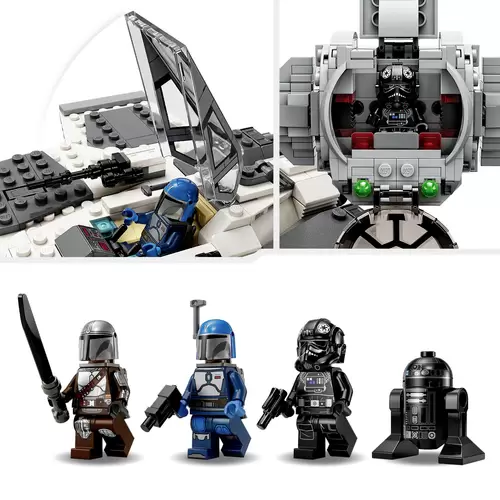 75348 LEGO® STAR WARS™ Mandalorianischer Fang Fighter vs. TIE Interceptor 75348 LEGO® STAR WARS™ Mandalorianischer Fang Fighter vs. TIE Interceptor