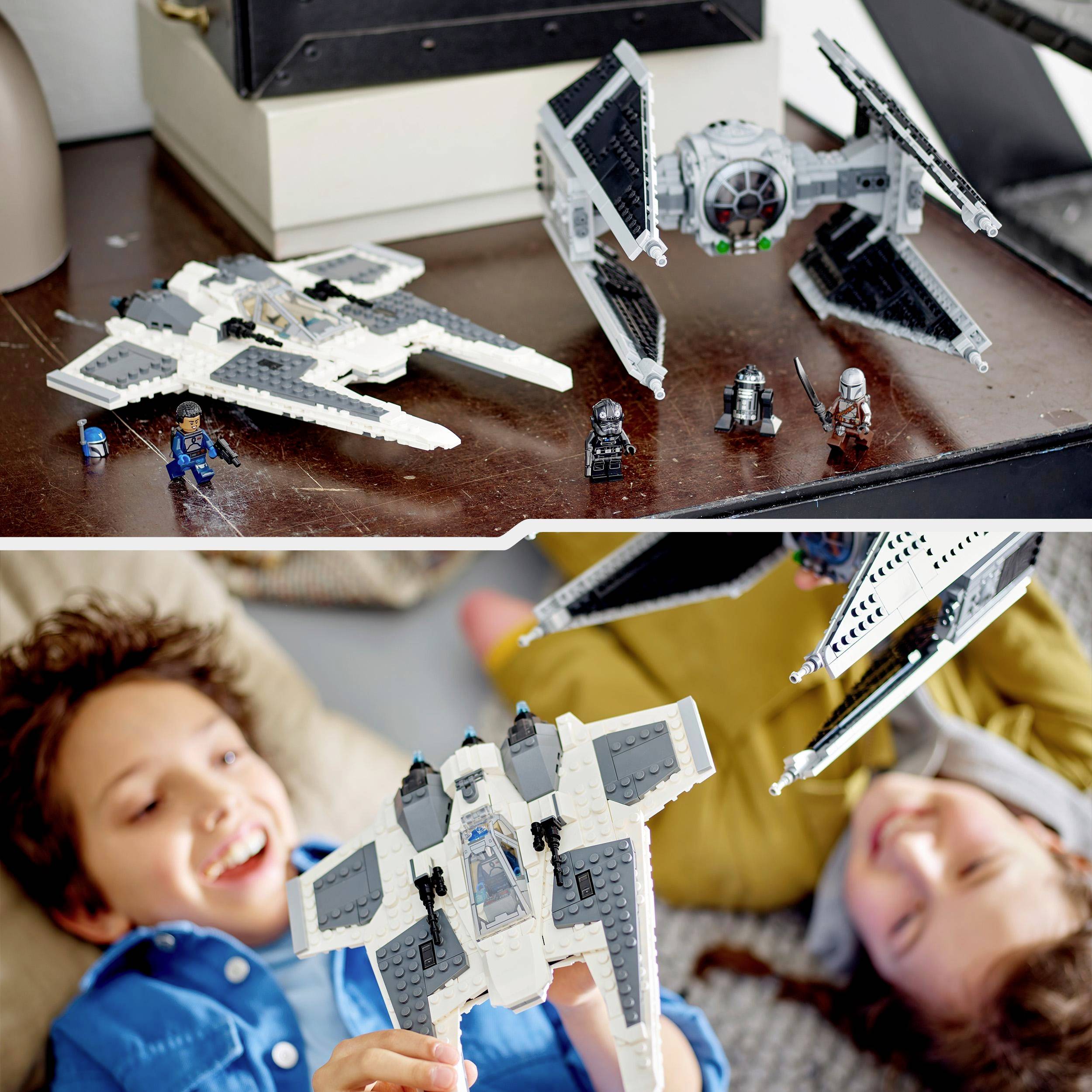 75348 LEGO® STAR WARS™ Mandalorianischer Fang Fighter vs. TIE Interceptor
