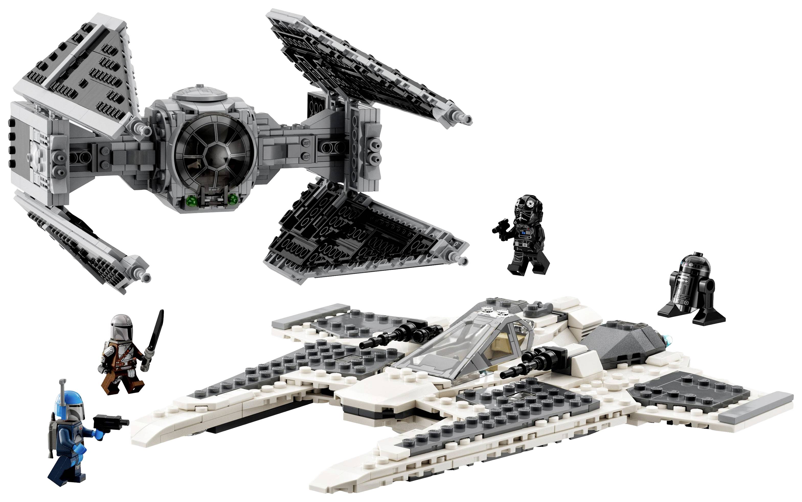 75348 LEGO® STAR WARS™ Mandalorianischer Fang Fighter vs. TIE Interceptor