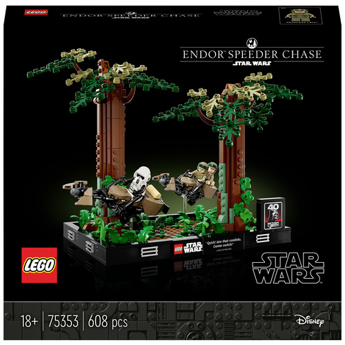 75353 LEGO® SPEED CHAMPIONS Verfolgungsjagd auf Endor – Diorama