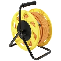 Renkforce RJ45 Netzwerk Kabeltrommel CAT 6a (Rohkabel CAT 7) S/FTP 90m Orange Halogenfrei Renkforce RJ45 Netzwerk Kabeltrommel CAT 6a (Rohkabel CAT 7) S/FTP 90m Orange Halogenfrei