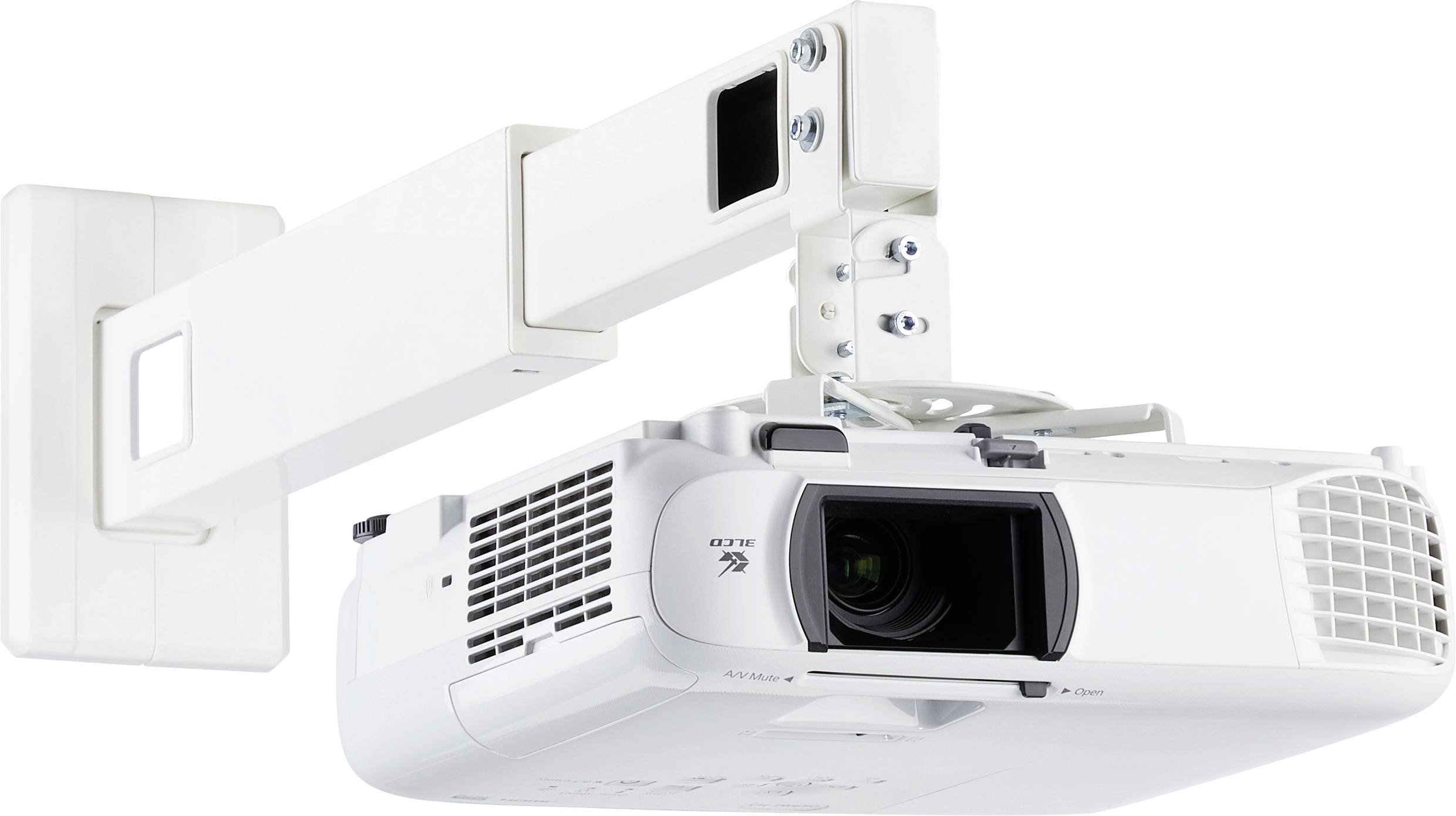 SpeaKa Professional SP-PWM-200 Beamer-Wandhalterung Neigbar, Drehbar Wandabstand (max.): 607mm