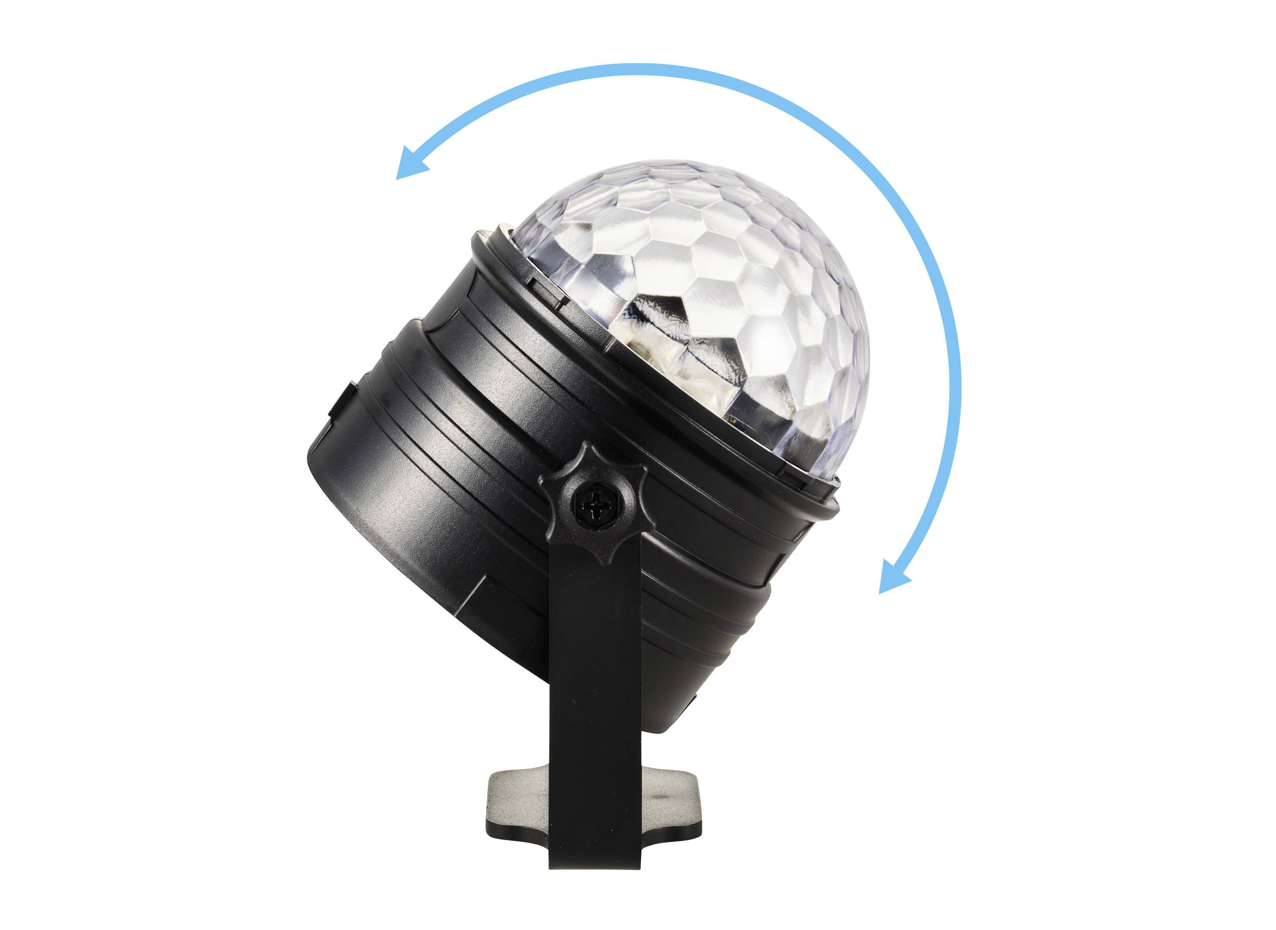 SMD LED Party-Lichteffekt 3W RGB Anzahl Leuchtmittel: 6