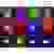 SMD LED Party-Lichteffekt 3 W RGB Anzahl Leuchtmittel: 6
