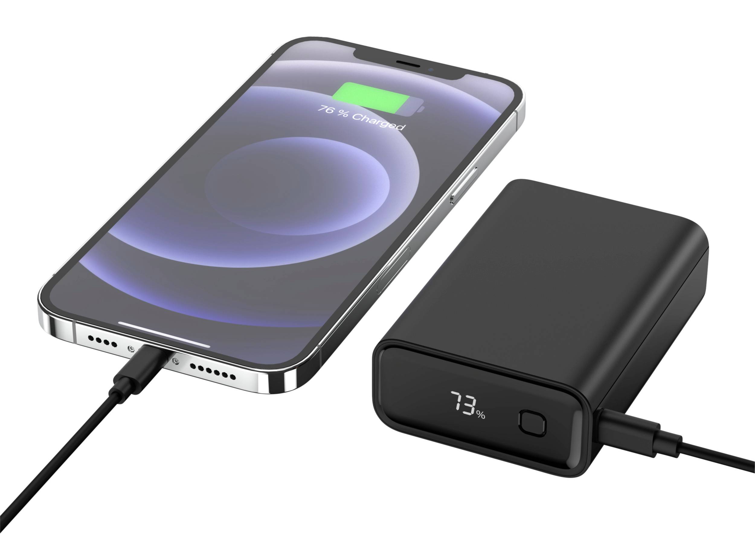 Ansmann PB320PD mini Powerbank 20000 mAh USB PD, Quick Charge Li-Ion USB-A, USB-C® Schwarz