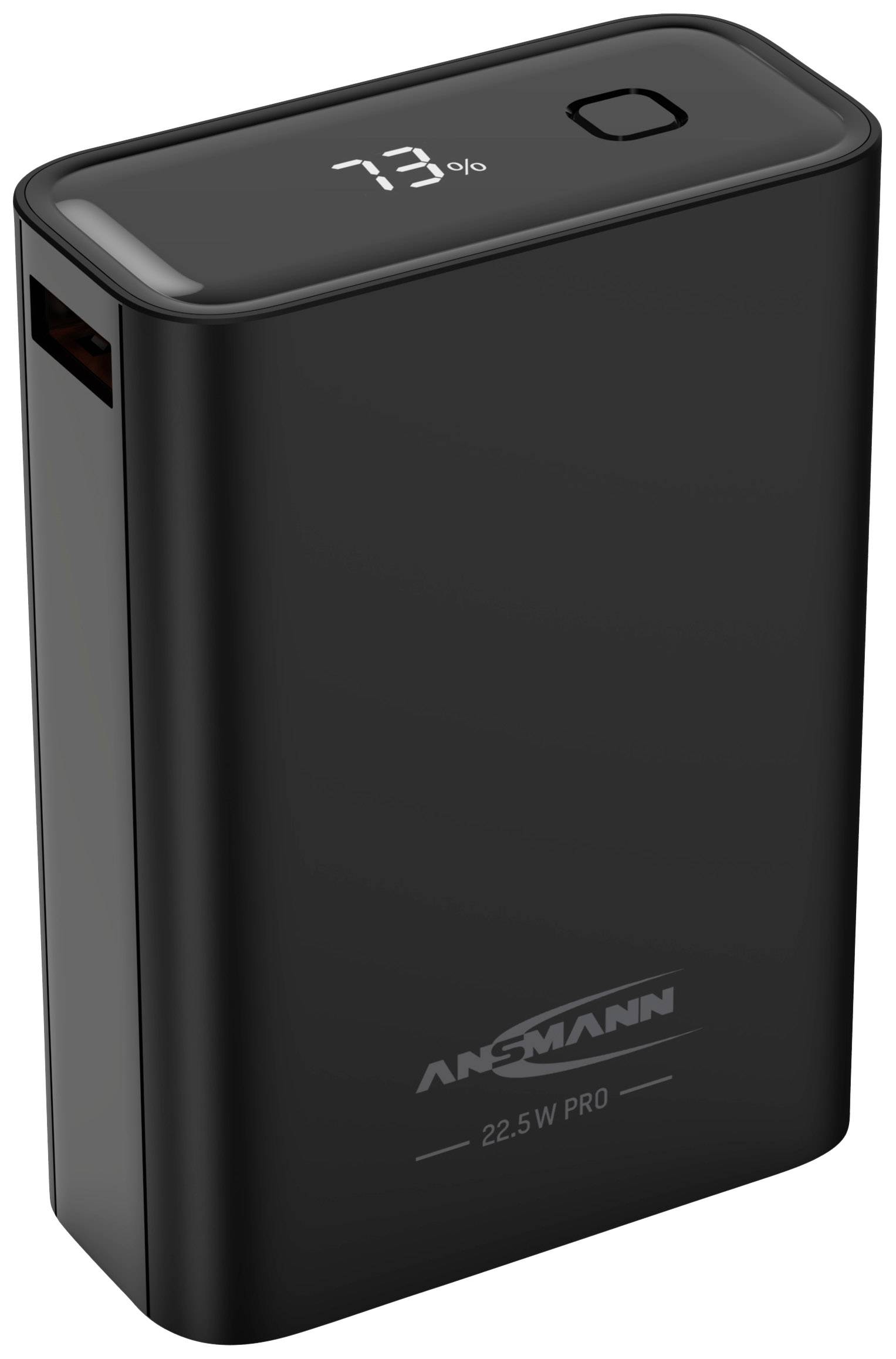 Ansmann PB320PD mini Powerbank 20000 mAh USB PD, Quick Charge Li-Ion USB-A, USB-C® Schwarz