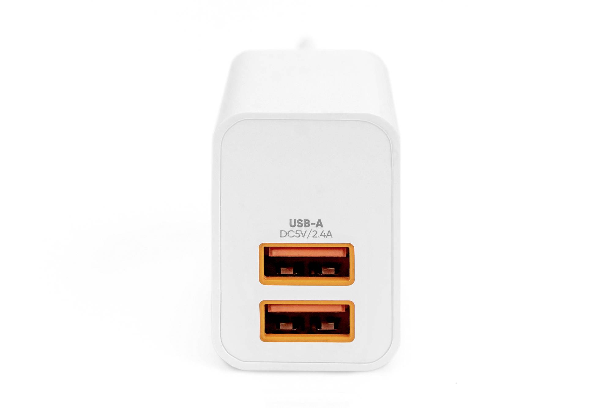 Digitus DA-10061 USB Ladegerät 15 W 2x USB-A Weiß Flugzeug, Innenbereich, KFZ, LKW