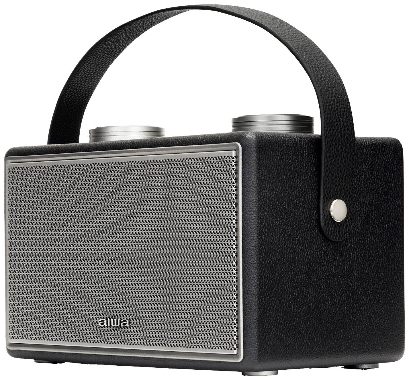 Aiwa BSTU-800BK Kofferradio UKW AUX, Bluetooth®, USB Schwarz/Silber