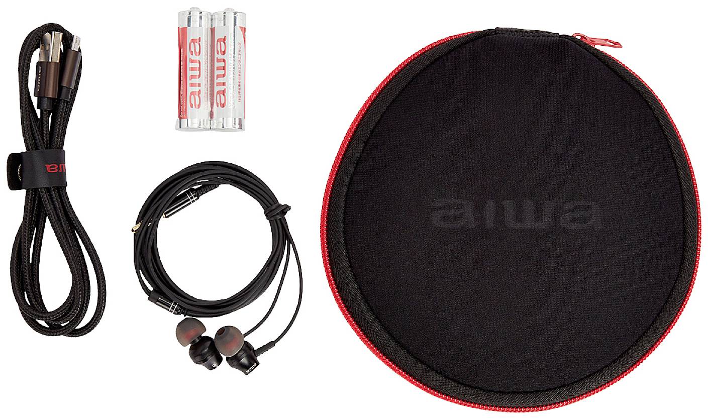 Aiwa PCD-810BK Tragbarer CD-Player CD, CD-R, CD-RW, MP3 Schwarz