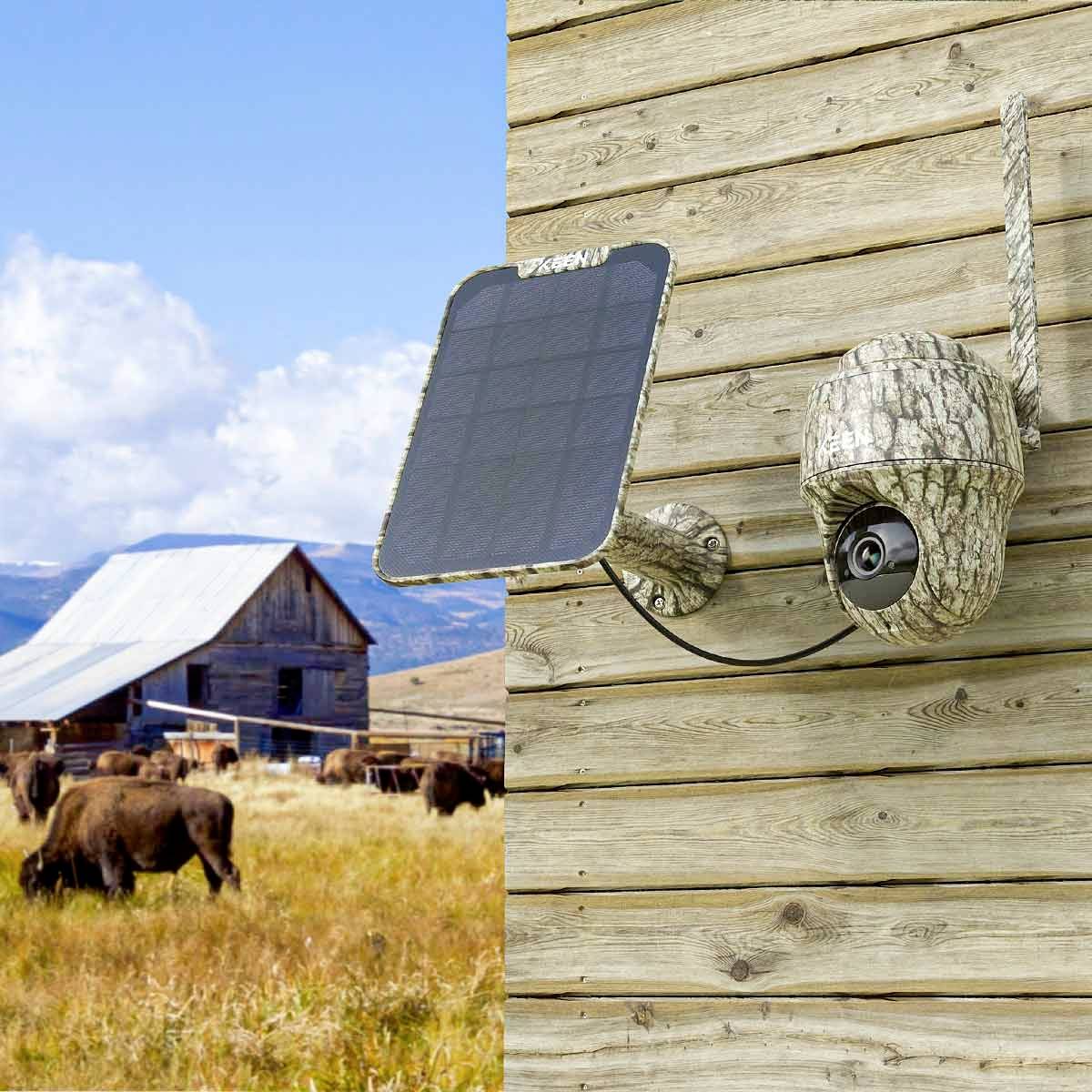 KEEN Ranger PT Wildkamera 4 Megapixel GSM-Modul, Zeitrafferfunktion, 4G Bildübertragung Camouflage