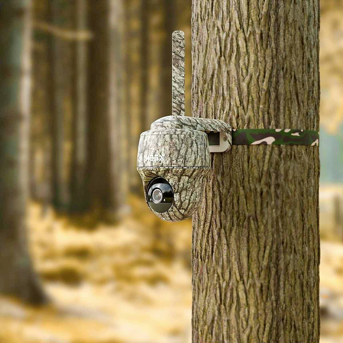 KEEN Ranger PT Wildkamera 4 Megapixel GSM-Modul, Zeitrafferfunktion, 4G Bildübertragung Camouflage