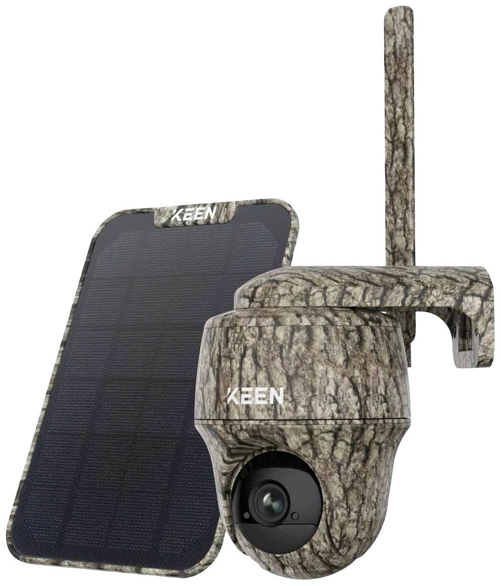 KEEN Ranger PT Wildkamera 4 Megapixel GSM-Modul, Zeitrafferfunktion, 4G Bildübertragung Camouflage