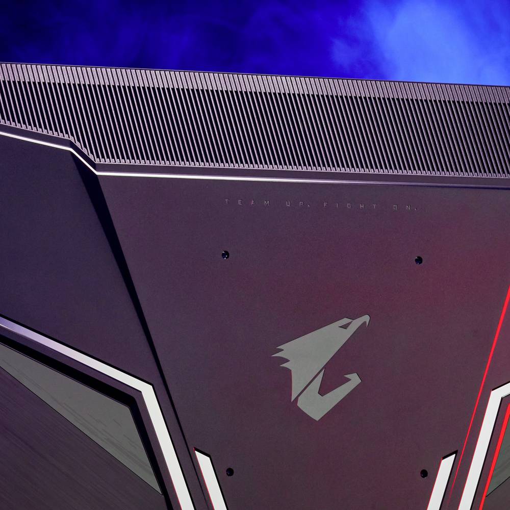 Gigabyte AORUS FO48U LED-Monitor EEK G (A - G) 120.7 cm (47.5 Zoll) 3840 x 2160 Pixel 16:9 1 ms USB-A (USB 3.2 Gen 1), HDMI®, DisplayPort, Kopfhöre