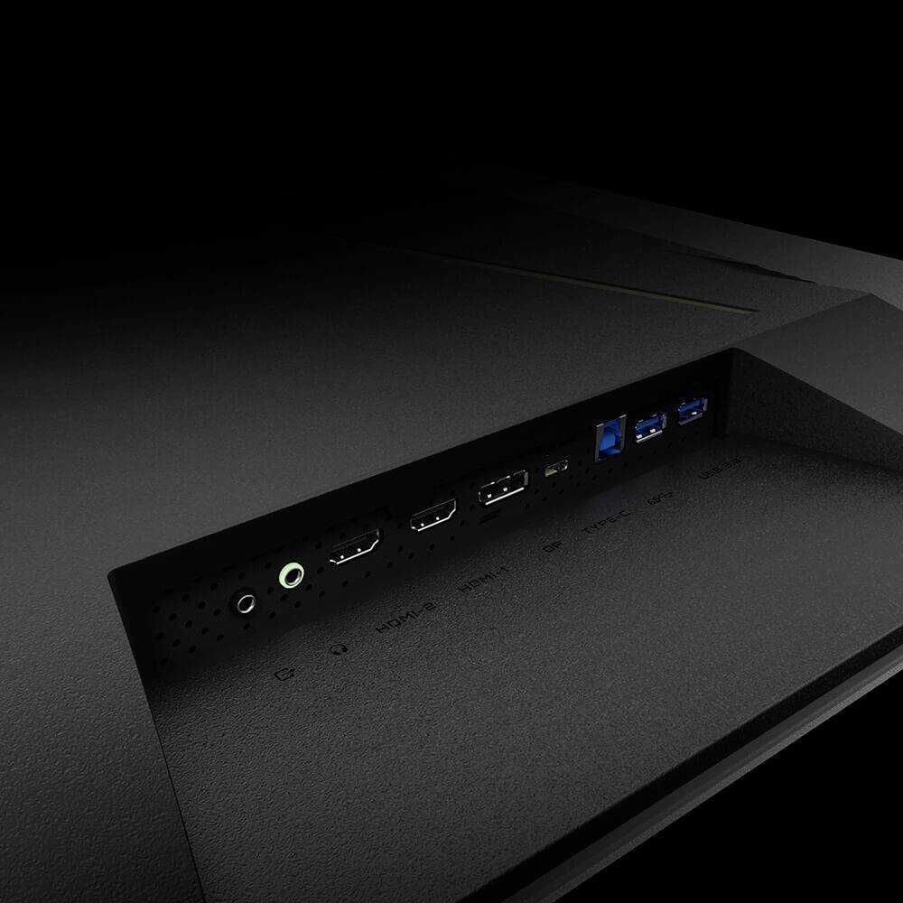 Gigabyte AORUS FO48U LED-Monitor EEK G (A - G) 120.7 cm (47.5 Zoll) 3840 x 2160 Pixel 16:9 1 ms USB-A (USB 3.2 Gen 1), HDMI®, DisplayPort, Kopfhöre