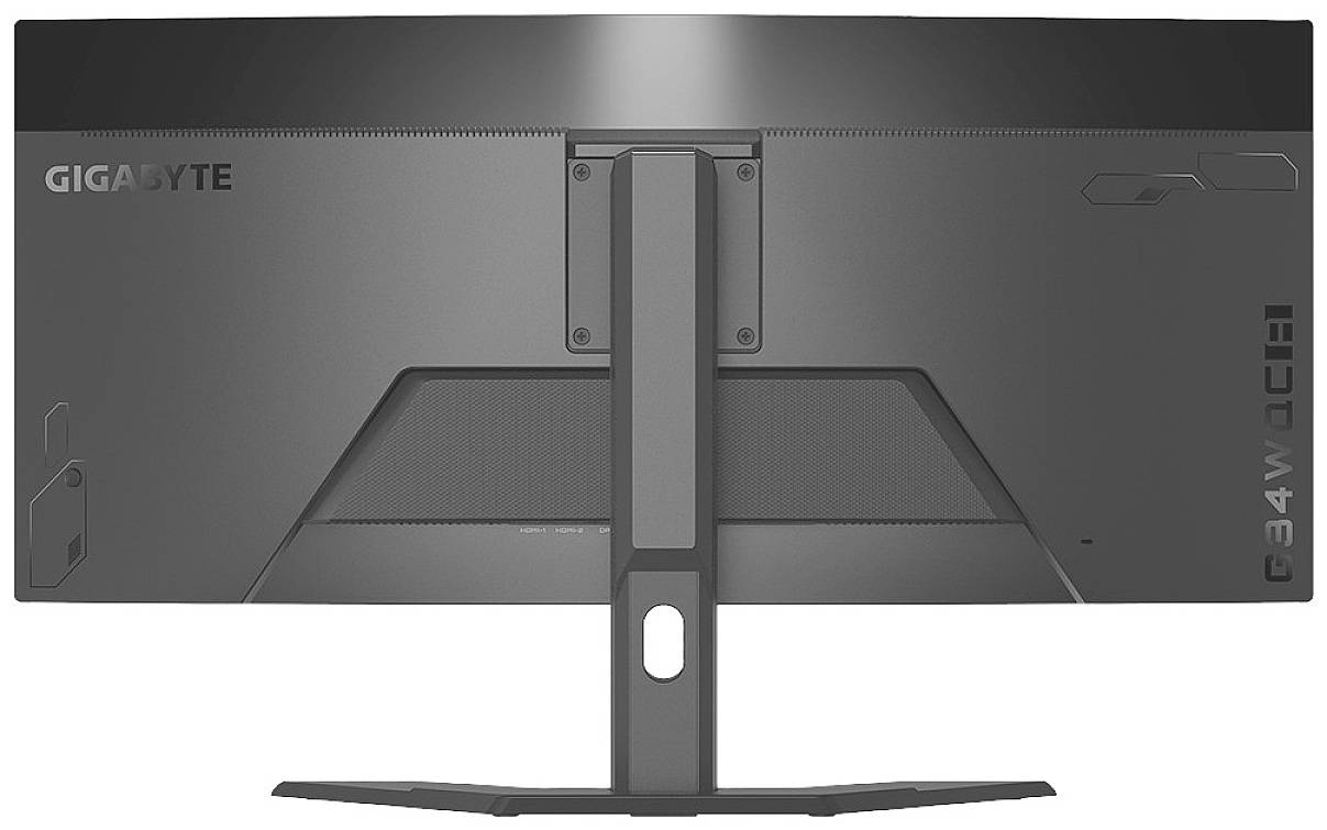 Gigabyte G34WQC A LCD-Monitor EEK G (A - G) 86.4 cm (34 Zoll) 3440 x 1440 Pixel 21:9 1 ms HDMI®, DisplayPort, Kopfhörer (3.5 mm Klinke) VA LCD