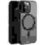 Vivanco Mag Solid Elite Backcover Apple iPhone 14 Pro Transparent, Schwarz MagSafe kompatibel, Stoß