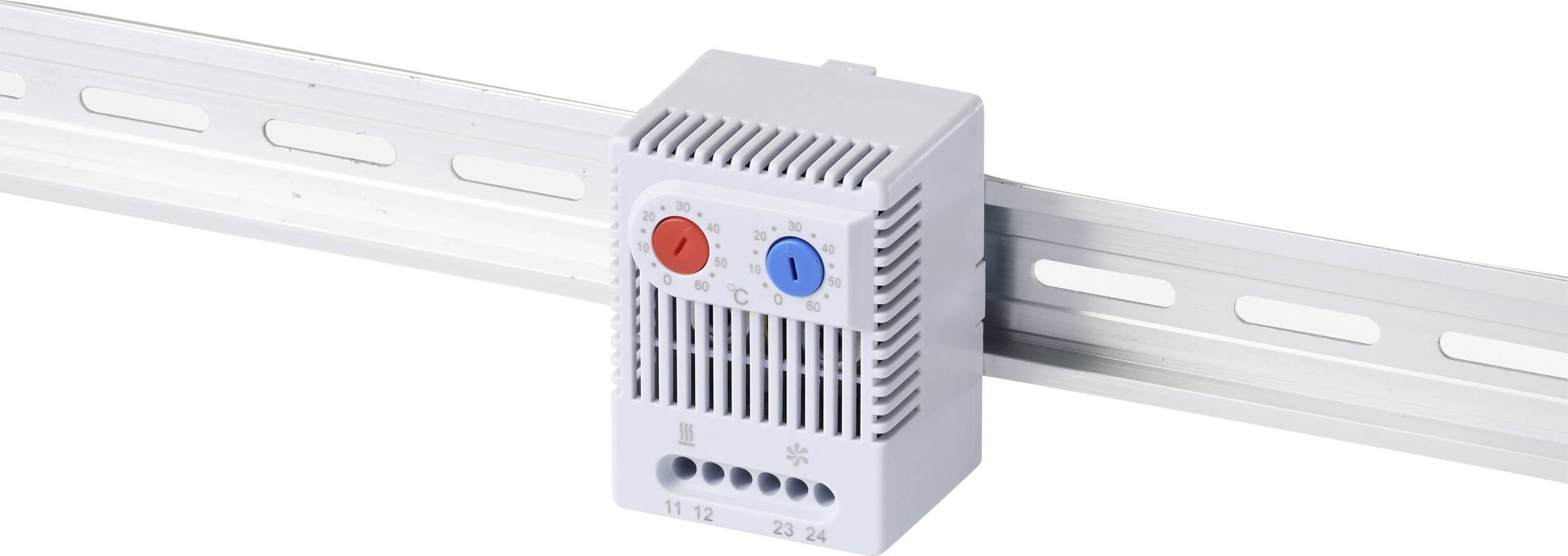 TRU COMPONENTS Thermostat TC-ZR011 1 Schließer, 1 Öffner (L x B x H) 67 x 46 x 50mm 1St.