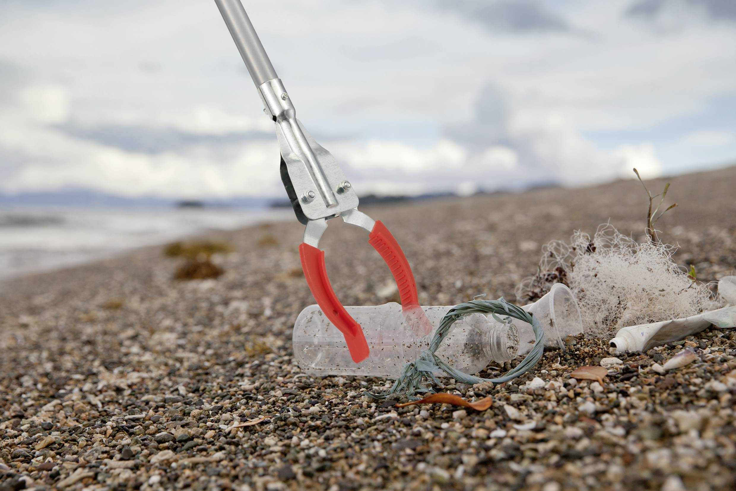 TOOLCRAFT TO-7897515 Abfallgreifer Polypropolene (PP), Stahl 1St.