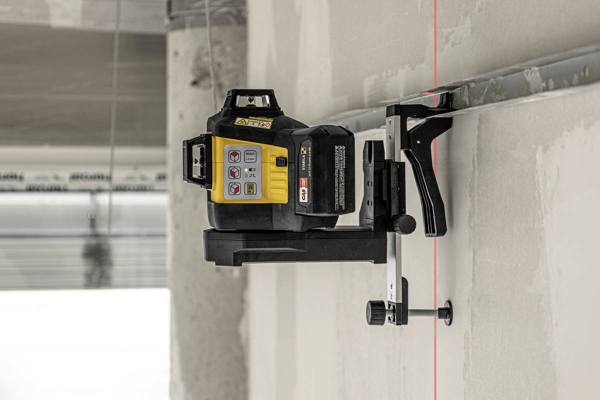 Stabila LAX 600, 12-V-System, 5-pcs Multilinienlaser selbstnivellierend Reichweite (max.): 30m