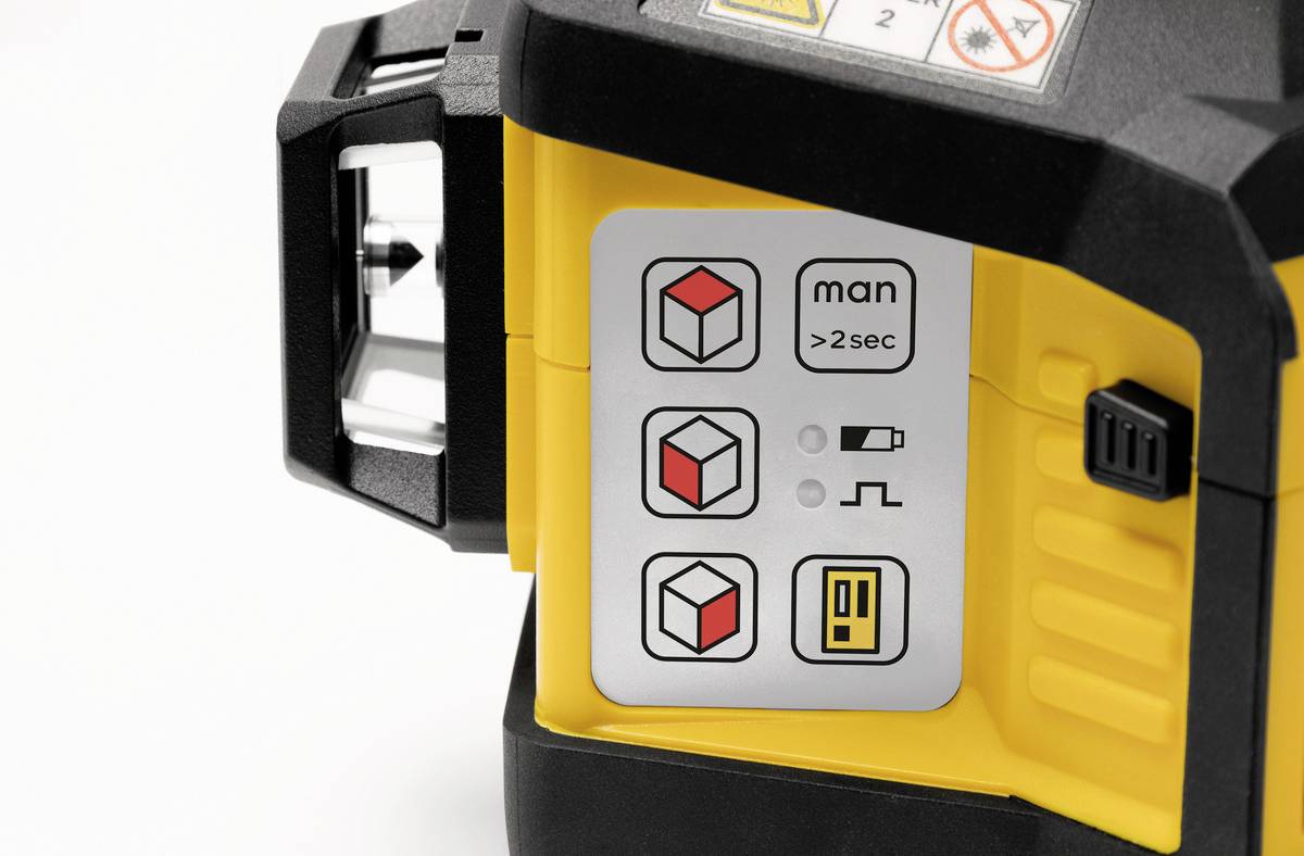 Stabila LAX 600, 12-V-System, 7-pcs (EU) Multilinienlaser selbstnivellierend Reichweite (max.): 30m