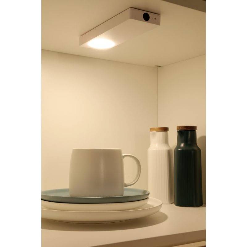 Müller-Licht Padi LED-Unterbauleuchte LED LED fest eingebaut 0.9W Warmweiß Weiß