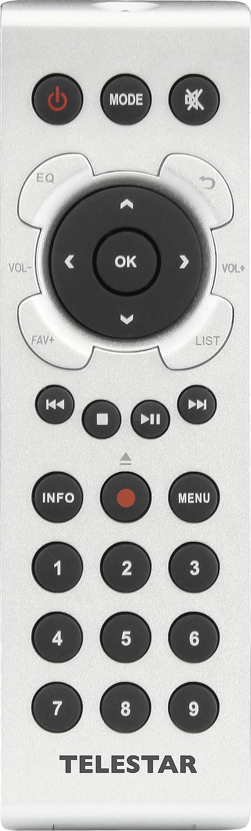 Telestar DIRA S 32i CD CD-Radio DAB+, UKW, Internet DLNA, WLAN, USB, CD, Bluetooth®, Internetradio Inkl. Fernbedienung Weiß