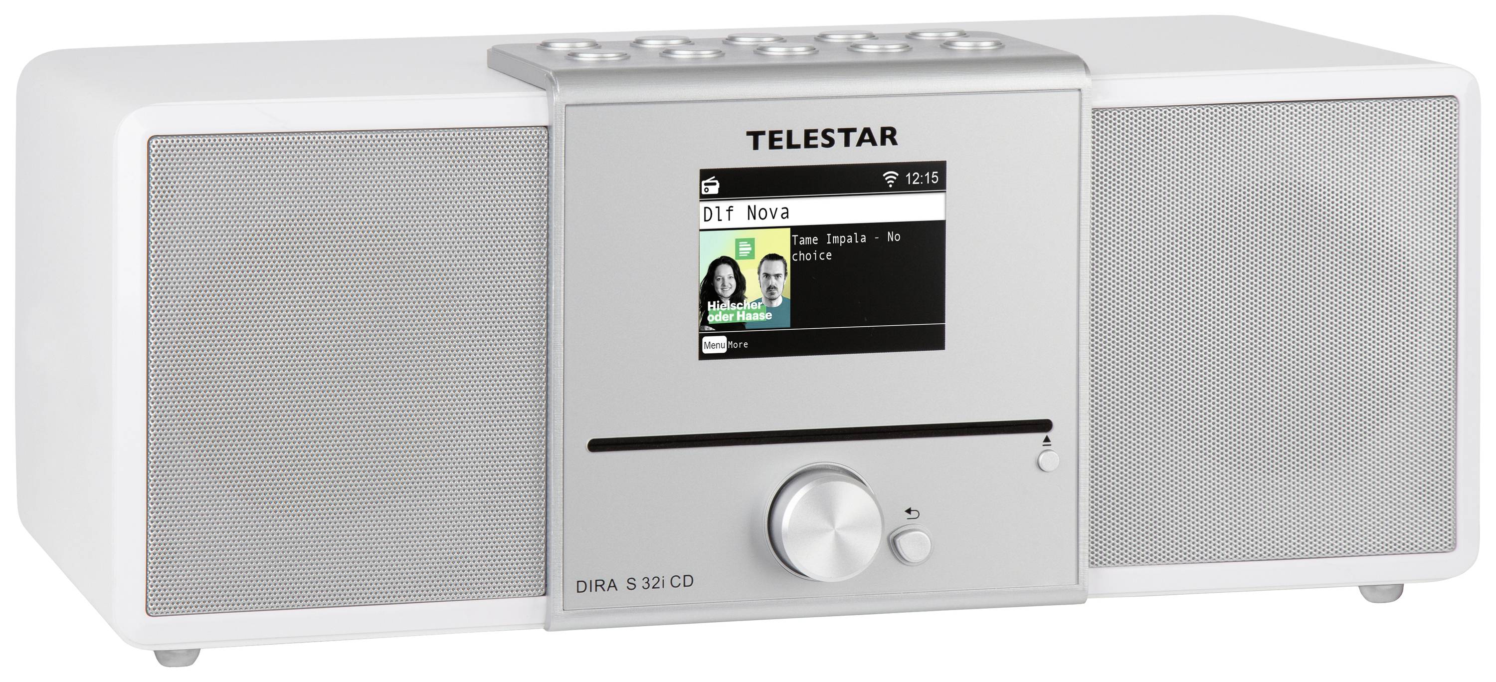 Telestar DIRA S 32i CD CD-Radio DAB+, UKW, Internet DLNA, WLAN, USB, CD, Bluetooth®, Internetradio