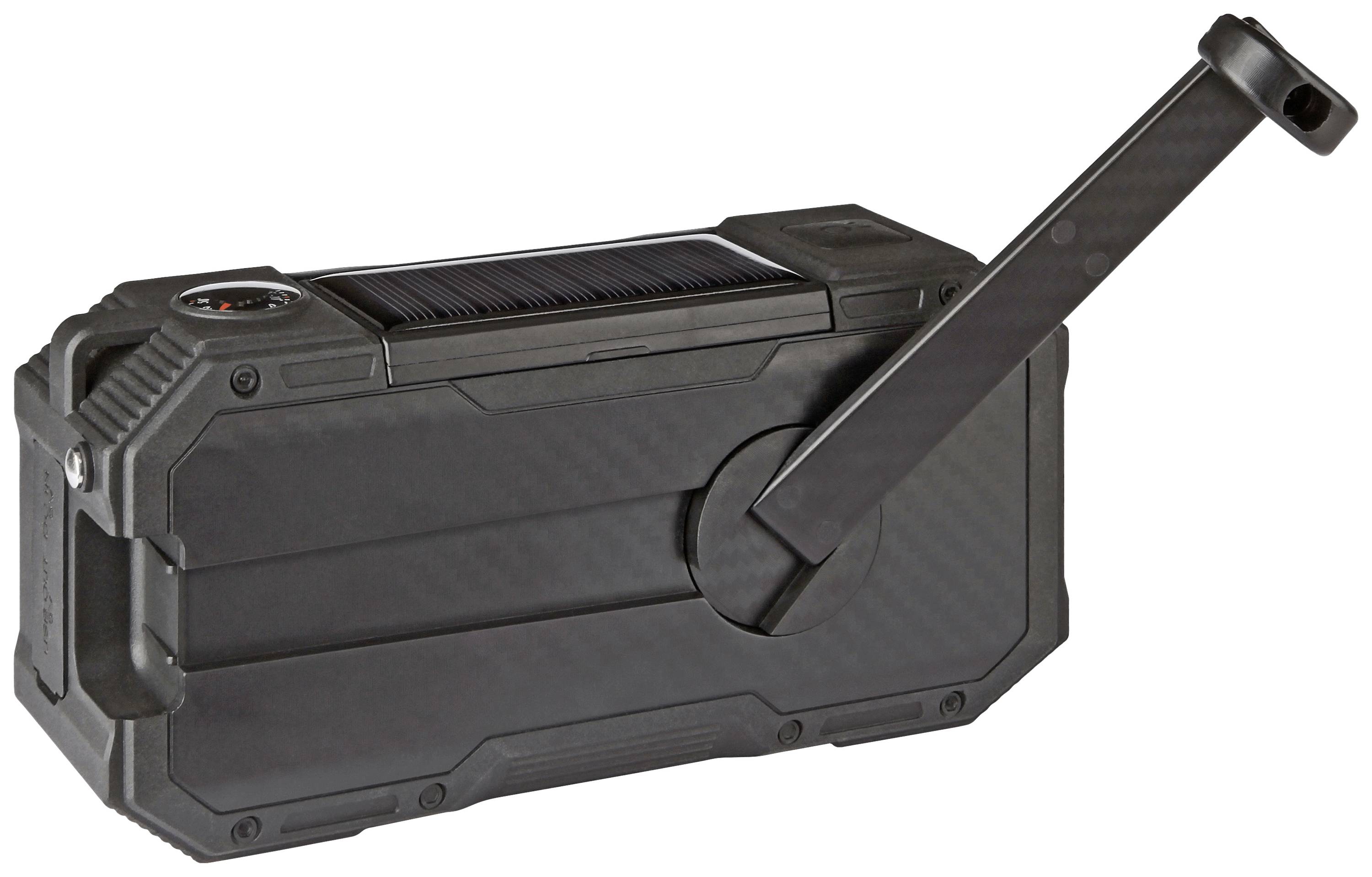 Imperial DABMAN OR 1 Outdoorradio DAB+, UKW Notfallradio, Bluetooth® Solarpanel, Akku-Ladefunktion, Handkurbel