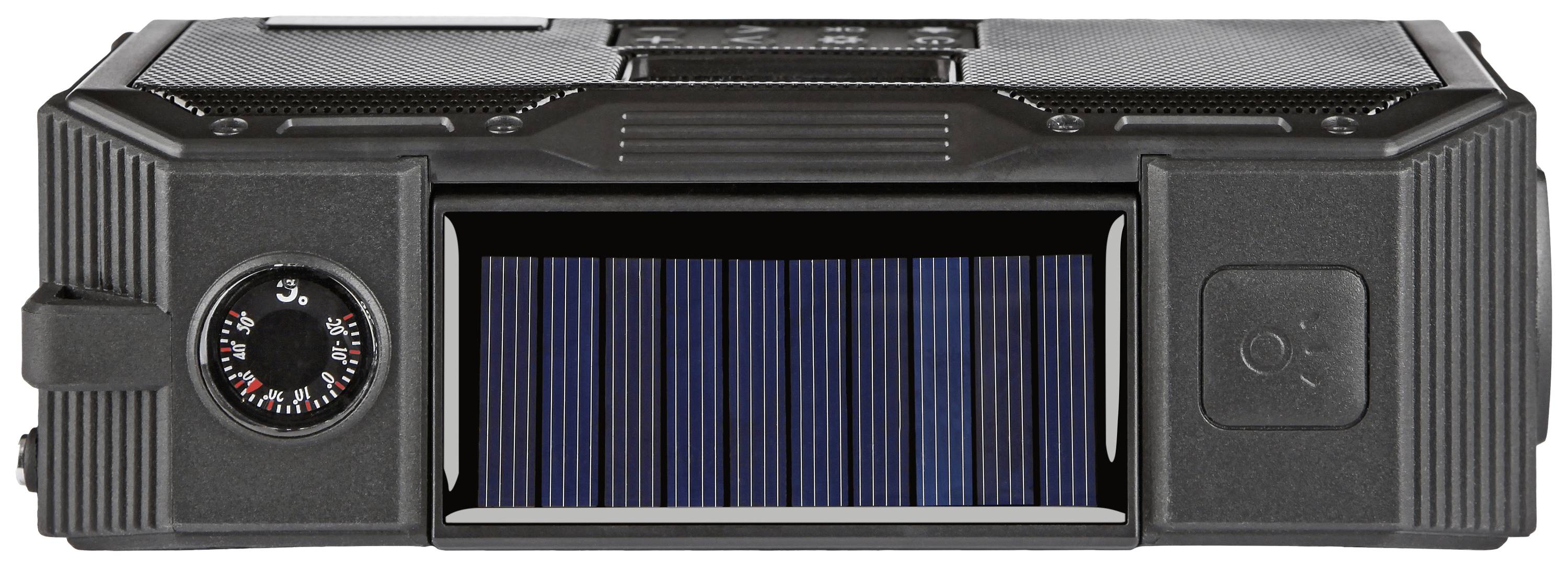 Imperial DABMAN OR 1 Outdoorradio DAB+, UKW Notfallradio, Bluetooth® Solarpanel, Akku-Ladefunktion, Handkurbel