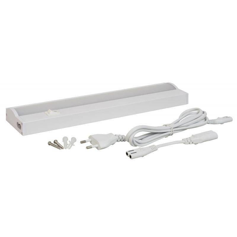 Müller-Licht Danza LED-Unterbauleuchte LED LED fest eingebaut 10W Neutralweiß Weiß