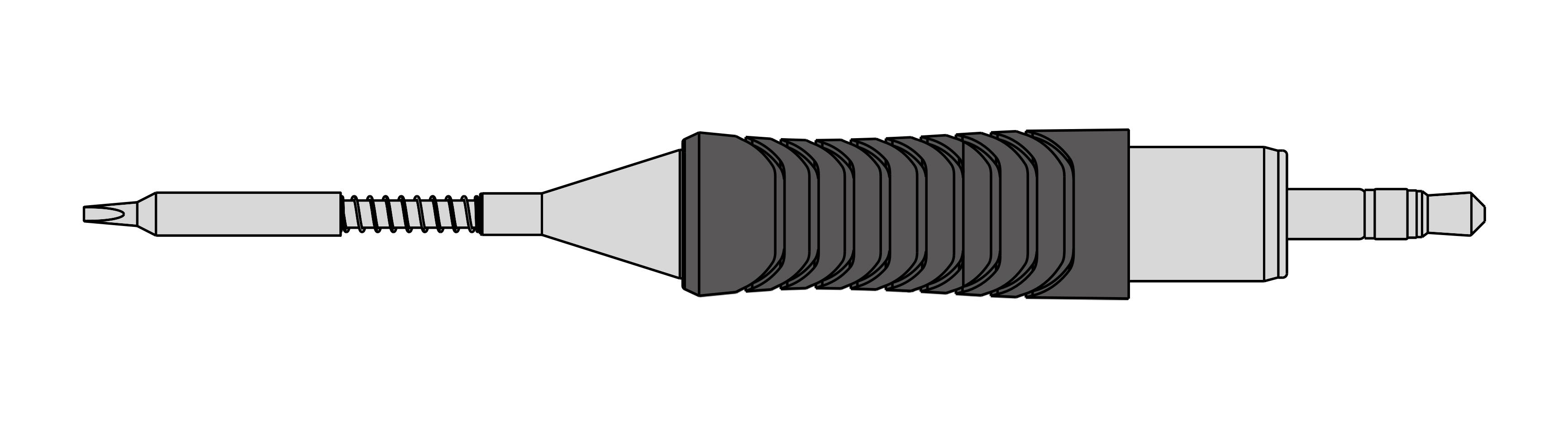 Weller RTMS 010 S MS Lötspitze Meißelform Spitzen-Größe 1 mm Inhalt 1 St.