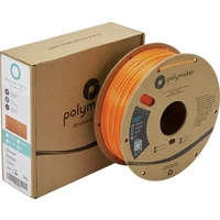 Polymaker PB01009 PolyLite Filament PETG hitzebeständig, hohe Zugfestigkeit 1.75 mm 1000 g Orange 1 Polymaker PB01009 PolyLite Filament PETG hitzebeständig, hohe Zugfestigkeit 1.75 mm 1000 g Orange 1