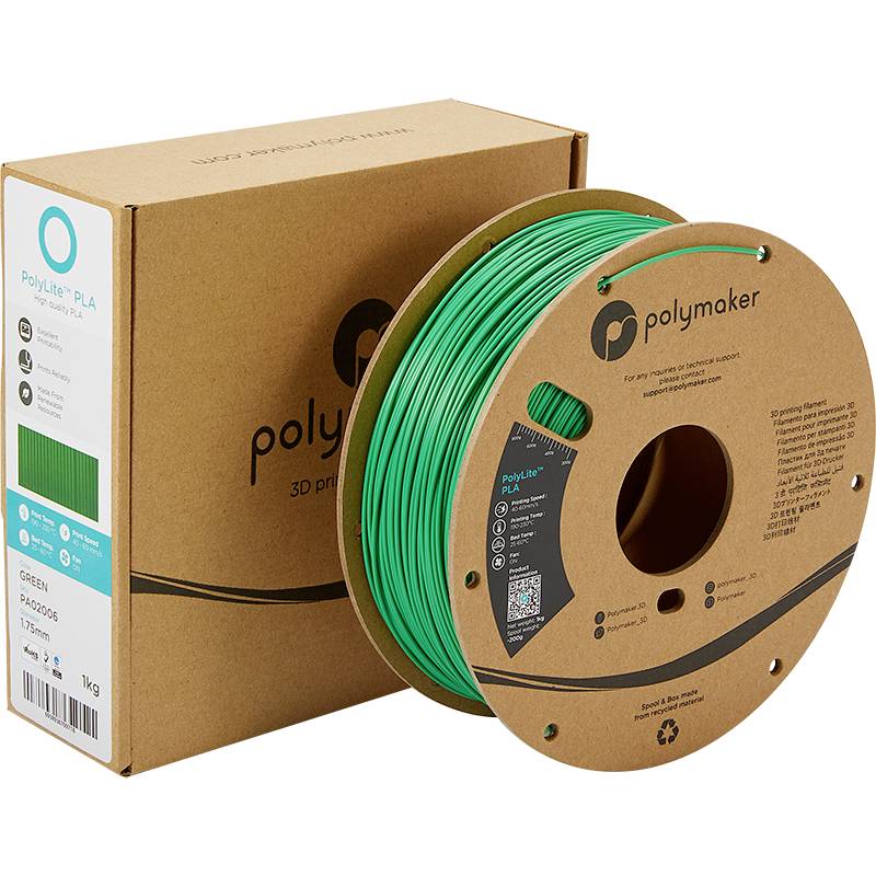 Polymaker PA02021 PolyLite Filament PLA 2.85 mm 1000 g Grün 1 St.