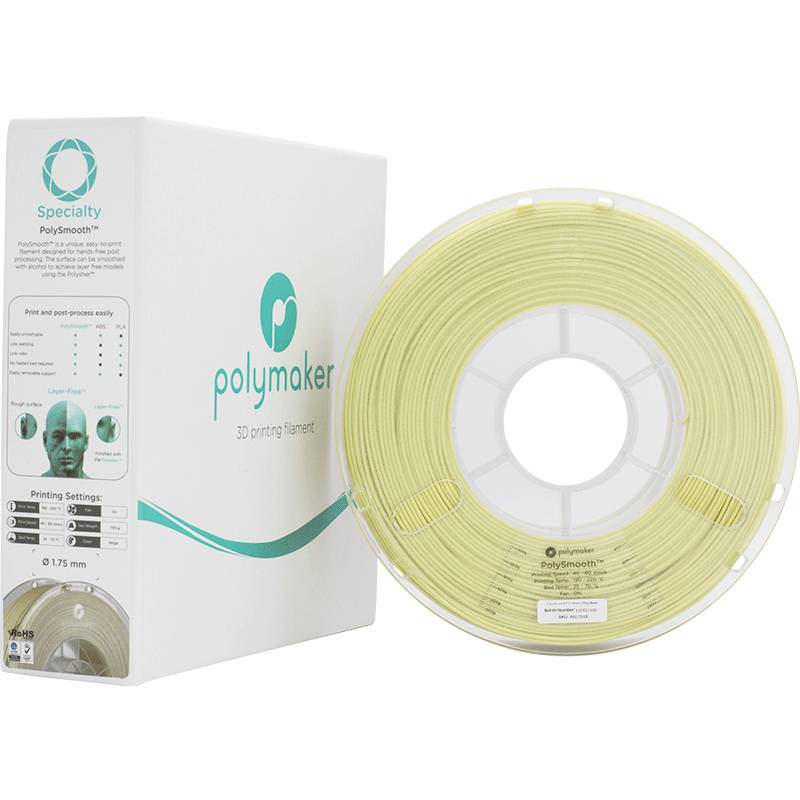 Polymaker PJ01012 PolySmooth Filament PVB polierbar 1.75 mm 750 g Beige 1 St.