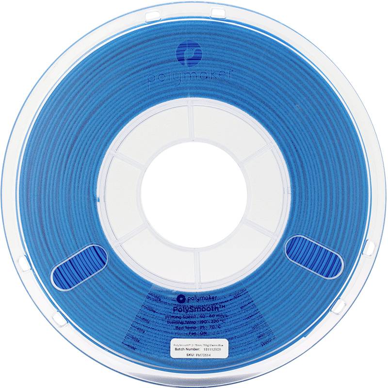 Polymaker PJ01017 PolySmooth Filament PVB polierbar 2.85 mm 750 g Electric Blue 1 St.