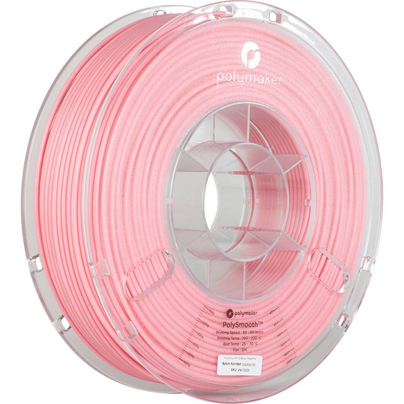 Polymaker PJ01021 PolySmooth Filament PVB polierbar 2.85 mm 750 g Pink 1 St.