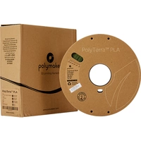 Polymaker 70957 PolyTerra Filament PLA geringerer Kunststoffgehalt 1.75 mm 1000 g Militär Dunkelgrü Polymaker 70957 PolyTerra Filament PLA geringerer Kunststoffgehalt 1.75 mm 1000 g Militär Dunkelgrü