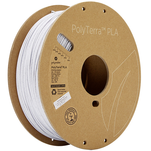 Polymaker 70941 PolyTerra Filament PLA geringerer Kunststoffgehalt 1.75 mm 1000 g Marmor 1 St.
