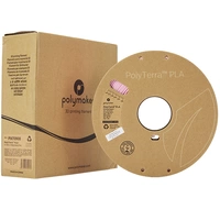 Polymaker 70908 PolyTerra Filament PLA geringerer Kunststoffgehalt 1.75mm 1000g Sakura-Pink 1St. Polymaker 70908 PolyTerra Filament PLA geringerer Kunststoffgehalt 1.75mm 1000g Sakura-Pink 1St.