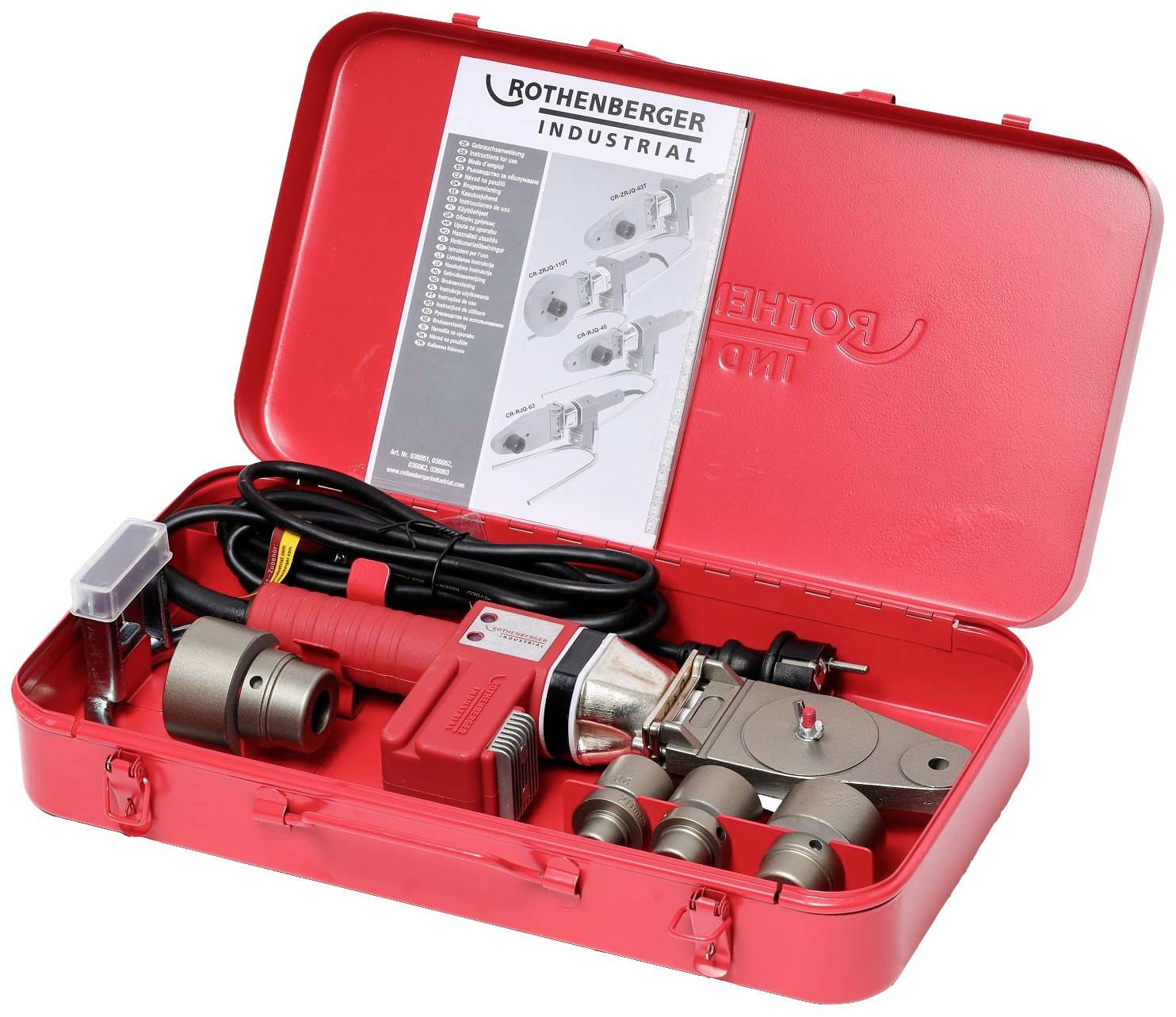 Rothenberger Industrial 36051 Muffen-Schweißgerät inkl. Zubehör