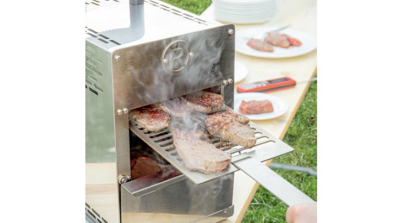 Rothenberger Industrial 1500003455 Gas Grill tragbar Silber