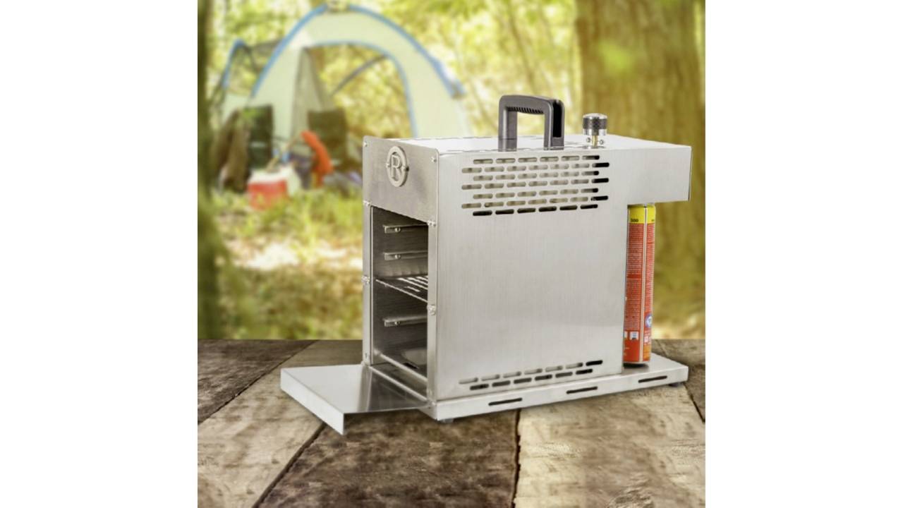 Rothenberger Industrial 1500003455 Gas Grill tragbar Silber